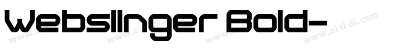 Webslinger Bold字体转换